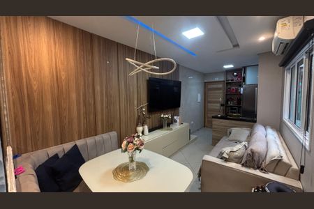 Sala - Sala de Jantar de apartamento à venda com 2 quartos, 59m² em Utinga, Santo André