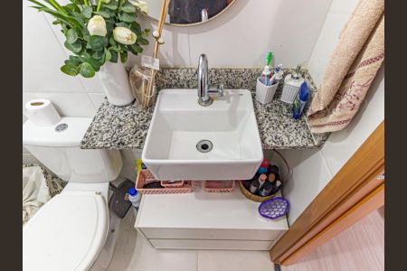 Banheiro de apartamento à venda com 1 quarto, 24m² em Belenzinho, São Paulo