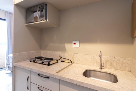 Apartamento para alugar com 26m², 1 quarto e sem vaga Apartamento para alugar com 26m², 1 quarto e sem vagaCozinha