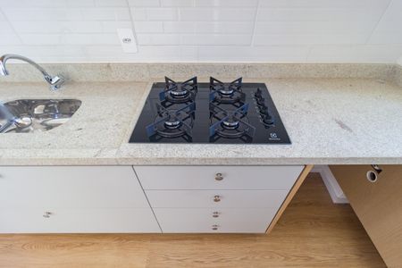 Apartamento para alugar com 38m², 2 quartos e sem vagaDetalhe - Cozinha