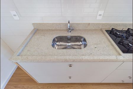 Apartamento para alugar com 38m², 2 quartos e sem vagaDetalhe - Cozinha