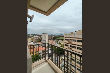 Varanda da Sala de apartamento para alugar com 2 quartos, 75m² em Praça da Bandeira, Rio de Janeiro