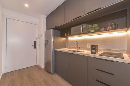 Studio para alugar com 19m², 1 quarto e sem vaga Studio para alugar com 19m², 1 quarto e sem vagaCozinha