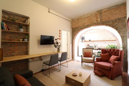 Sala de casa para alugar com 1 quarto, 55m² em Barra Funda, São Paulo