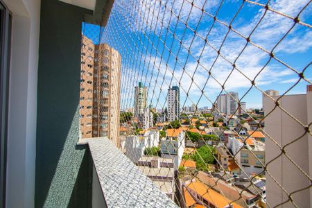 Varanda da sala de apartamento para alugar com 3 quartos, 64m² em Vila Valparaíso, Santo André
