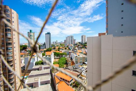Vista da sala de apartamento para alugar com 3 quartos, 64m² em Vila Valparaíso, Santo André