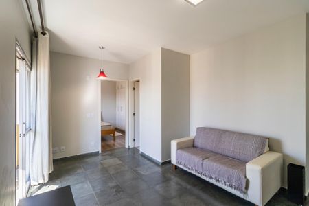 Sala de apartamento para alugar com 1 quarto, 60m² em Centro, Campinas