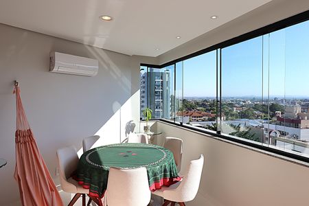 Varanda da Sala  de apartamento à venda com 4 quartos, 150m² em Boa Vista, Porto Alegre