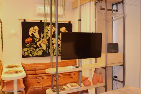 Sala de apartamento para alugar com 1 quarto, 26m² em Bela Vista, São Paulo