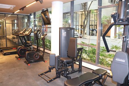 Apartamento para alugar com 26m², 1 quarto e sem vagaAcademia