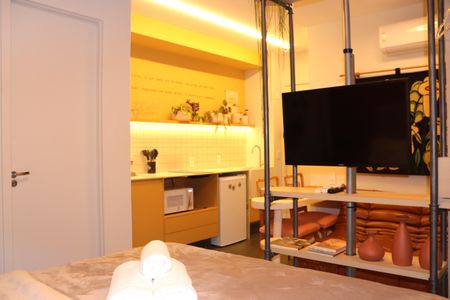 Apartamento para alugar com 26m², 1 quarto e sem vagaDormitório