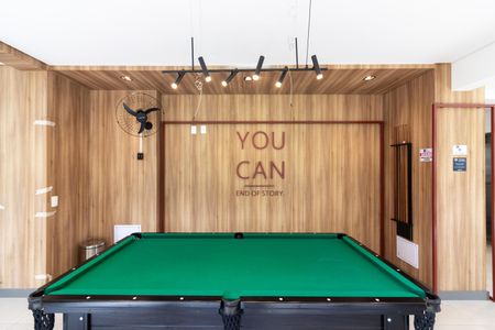 Apartamento para alugar com 26m², 1 quarto e sem vaga Apartamento para alugar com 26m², 1 quarto e sem vagaSalão de jogos