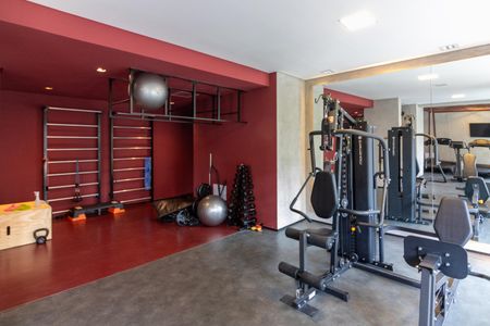 Apartamento para alugar com 26m², 1 quarto e sem vaga Apartamento para alugar com 26m², 1 quarto e sem vagaÁrea comum - Academia