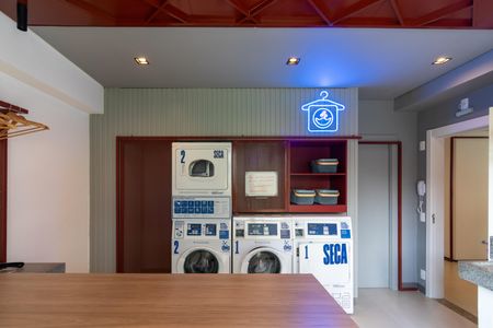 Apartamento para alugar com 26m², 1 quarto e sem vaga Apartamento para alugar com 26m², 1 quarto e sem vagaLavanderia