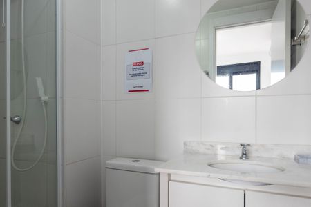 Apartamento para alugar com 26m², 1 quarto e sem vaga Apartamento para alugar com 26m², 1 quarto e sem vagaBanheiro