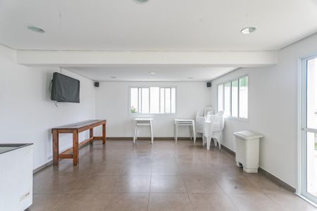 Apartamento para alugar com 53m², 2 quartos e 1 vagaÁrea comum - Salão de festas da churrasqueira