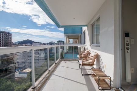 Sala Varanda de apartamento para alugar com 2 quartos, 135m² em Tijuca, Rio de Janeiro