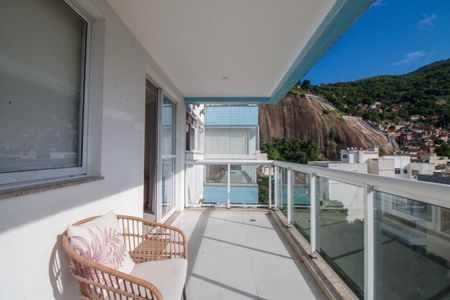 Sala Varanda de apartamento para alugar com 2 quartos, 135m² em Tijuca, Rio de Janeiro