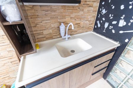 Apartamento para alugar com 44m², 2 quartos e 1 vagaCozinha e Área de Serviço