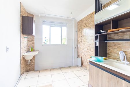 Apartamento para alugar com 44m², 2 quartos e 1 vagaCozinha e Área de Serviço