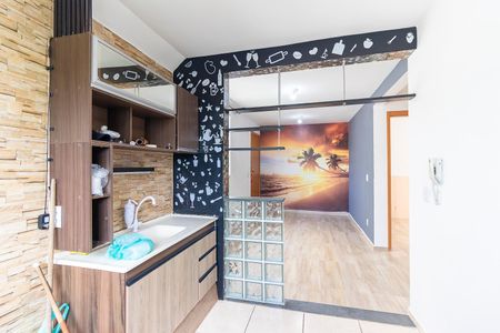 Apartamento para alugar com 44m², 2 quartos e 1 vagaCozinha e Área de Serviço