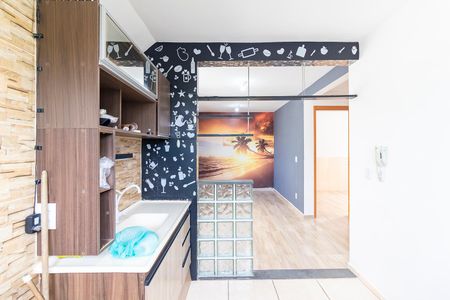 Apartamento para alugar com 44m², 2 quartos e 1 vagaCozinha e Área de Serviço