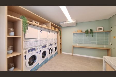 Apartamento para alugar com 25m², 1 quarto e sem vagaLavanderia