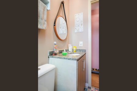 Apartamento à venda com 68m², 2 quartos e 1 vagaBanheiro da suíte