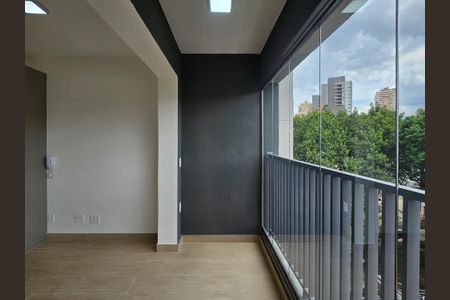 Varanda de kitnet/studio para alugar com 1 quarto, 31m² em Pompeia, São Paulo