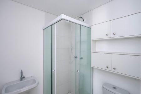 Studio para alugar com 33m², 1 quarto e sem vaga Studio para alugar com 33m², 1 quarto e sem vagaBanheiro