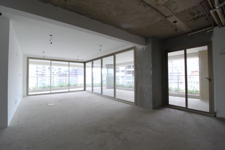 Sala/Cozinha de apartamento à venda com 3 quartos, 221m² em Indianópolis, São Paulo