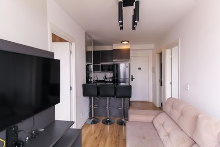Sala/Cozinha de apartamento à venda com 2 quartos, 38m² em Brás, São Paulo