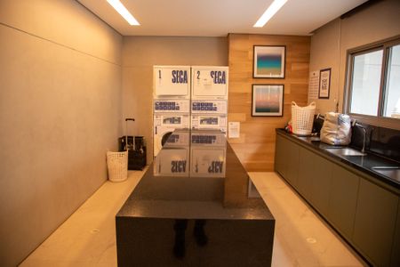 Studio para alugar com 31m², 1 quarto e sem vaga Studio para alugar com 31m², 1 quarto e sem vagaLavanderia