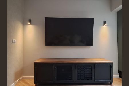 Sala de apartamento à venda com 3 quartos, 78m² em Vila Leopoldina, Santo André