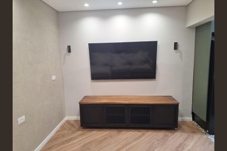 Sala de apartamento à venda com 3 quartos, 78m² em Vila Leopoldina, Santo André