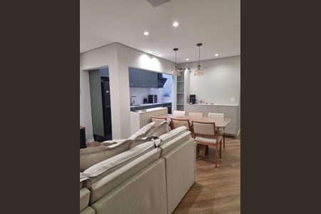 Sala de apartamento à venda com 3 quartos, 78m² em Vila Leopoldina, Santo André