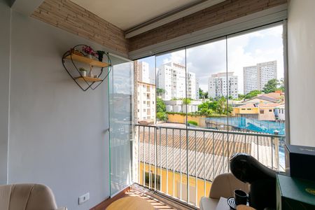 Varanda da Sala de apartamento à venda com 2 quartos, 51m² em Vila Mendes, São Paulo