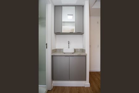 Studio para alugar com 27m², 1 quarto e sem vagaBanheiro