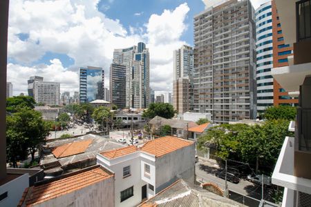 Vista da Varanda de kitnet/studio para alugar com 1 quarto, 27m² em Pinheiros, São Paulo