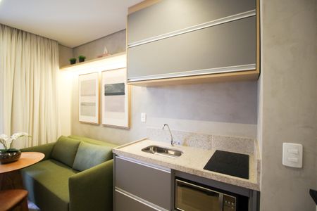 Apartamento para alugar com 24m², 1 quarto e sem vaga Apartamento para alugar com 24m², 1 quarto e sem vagaCozinha