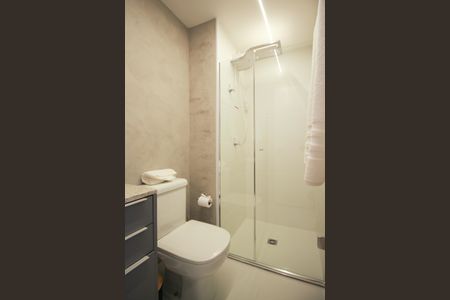 Apartamento para alugar com 24m², 1 quarto e sem vaga Apartamento para alugar com 24m², 1 quarto e sem vagaBanheiro