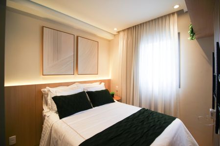 Suíte   de apartamento para alugar com 1 quarto, 24m² em Vila Nova Conceição, São Paulo