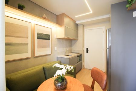 Sala de apartamento para alugar com 1 quarto, 24m² em Vila Nova Conceição, São Paulo