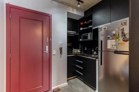 Studio à venda com 34m², 1 quarto e sem vagaCozinha