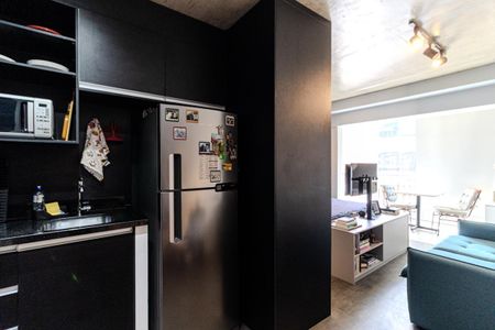 Studio à venda com 34m², 1 quarto e sem vagaCozinha