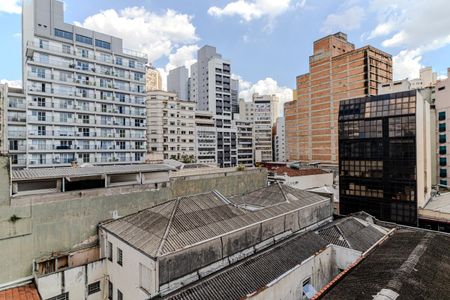 Vista de kitnet/studio à venda com 1 quarto, 34m² em República, São Paulo