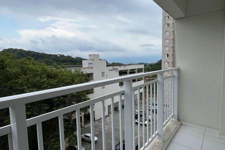 Varanda da Sala de apartamento para alugar com 2 quartos, 85m² em Morro Nova Cintra, Santos
