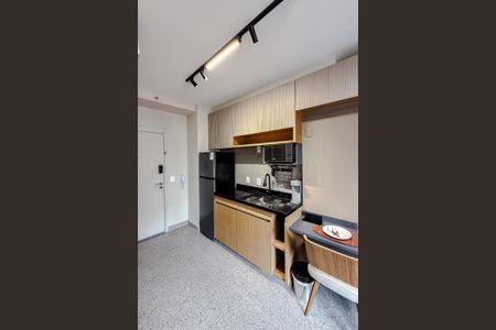 Studio para alugar com 24m², 1 quarto e sem vaga Studio para alugar com 24m², 1 quarto e sem vagaCozinha