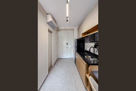 Studio para alugar com 24m², 1 quarto e sem vaga Studio para alugar com 24m², 1 quarto e sem vagaCozinha