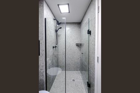 Studio para alugar com 24m², 1 quarto e sem vaga Studio para alugar com 24m², 1 quarto e sem vagaBanheiro Social